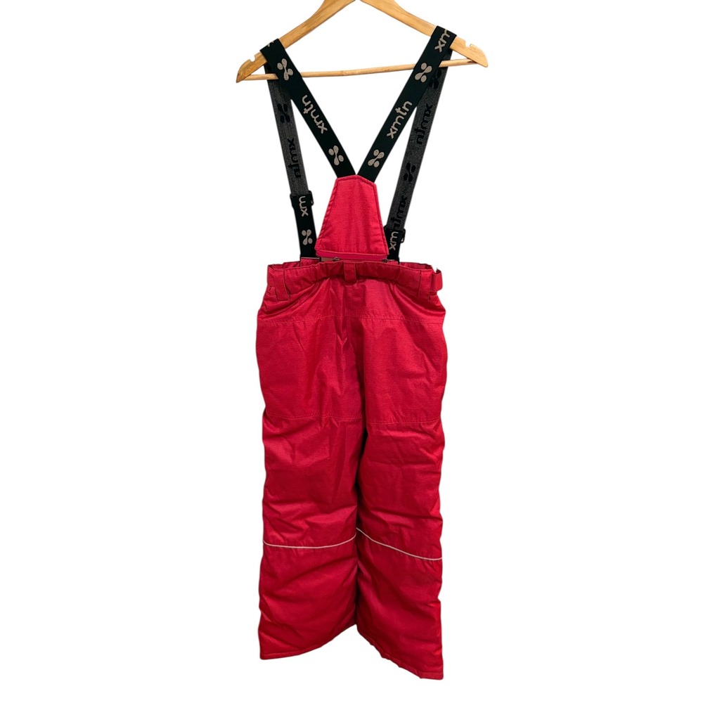 XMTN‎ Hot Pink Girls 14 Ski Snow Bib Overalls Pants Adjustable Straps - Picture 8 of 9
